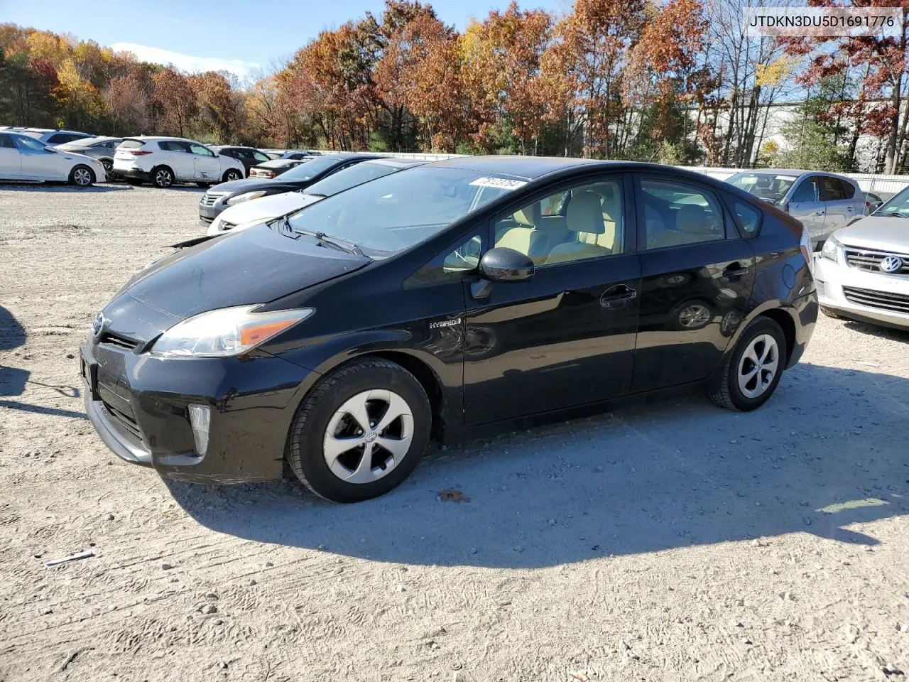 2013 Toyota Prius VIN: JTDKN3DU5D1691776 Lot: 78123764