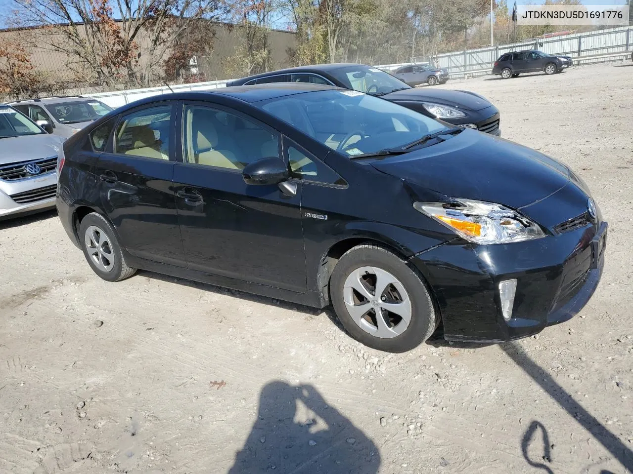 2013 Toyota Prius VIN: JTDKN3DU5D1691776 Lot: 78123764