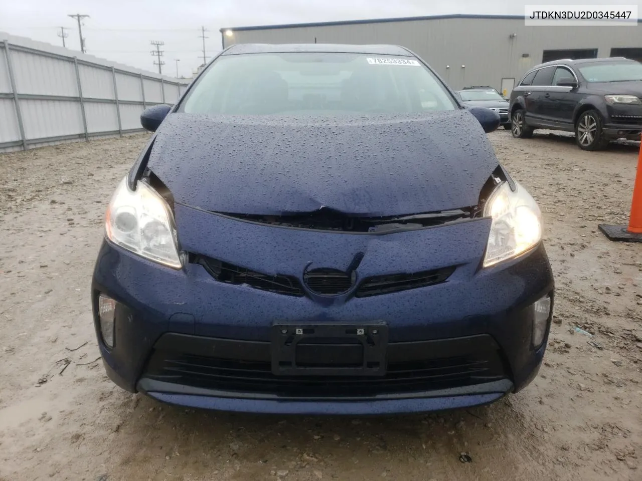 2013 Toyota Prius VIN: JTDKN3DU2D0345447 Lot: 78253334