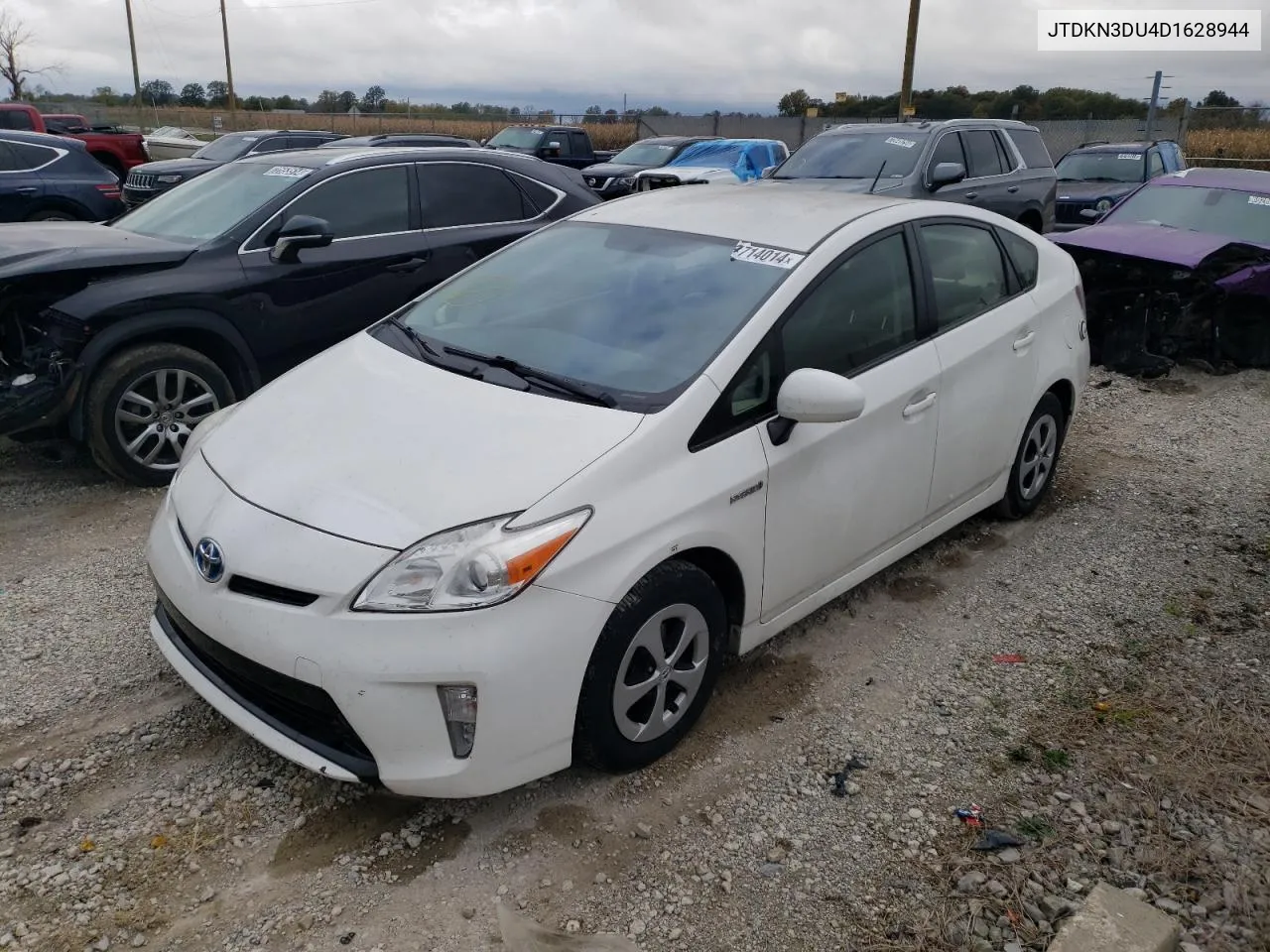 2013 Toyota Prius VIN: JTDKN3DU4D1628944 Lot: 78276564