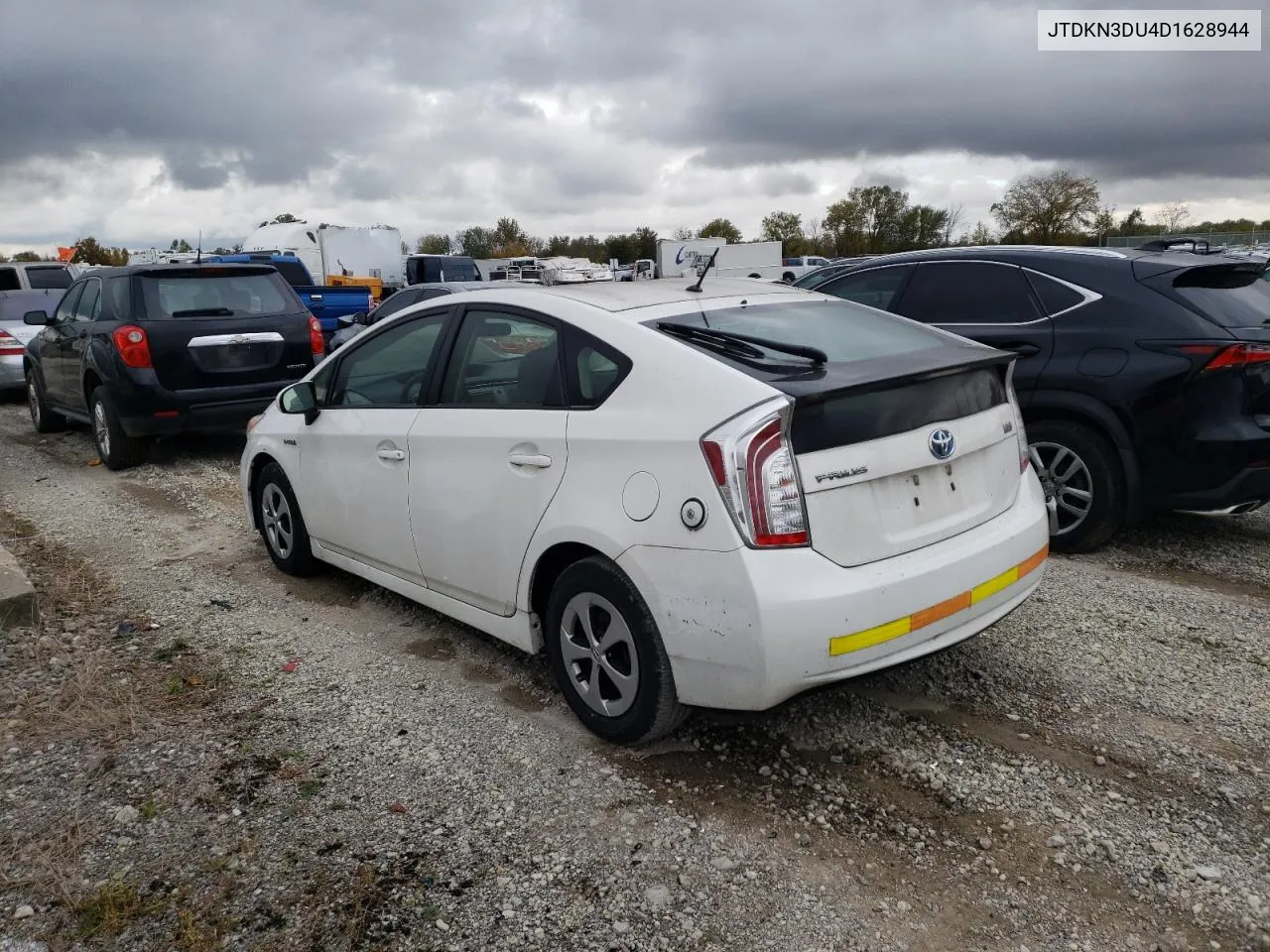 2013 Toyota Prius VIN: JTDKN3DU4D1628944 Lot: 78276564