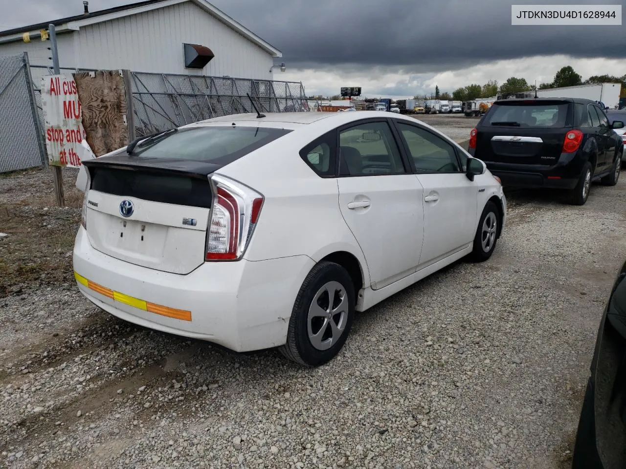 2013 Toyota Prius VIN: JTDKN3DU4D1628944 Lot: 78276564