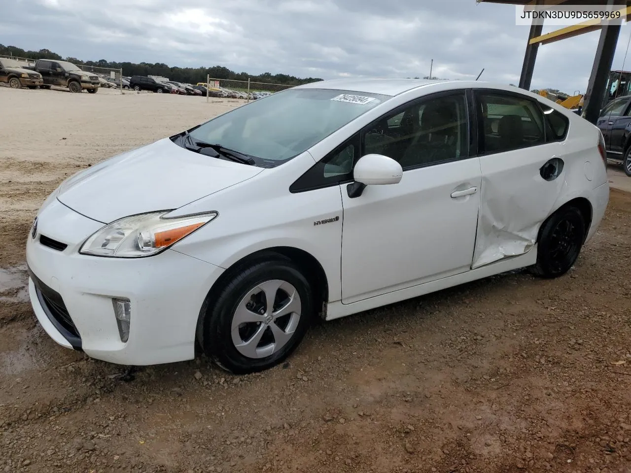 2013 Toyota Prius VIN: JTDKN3DU9D5659969 Lot: 78425094