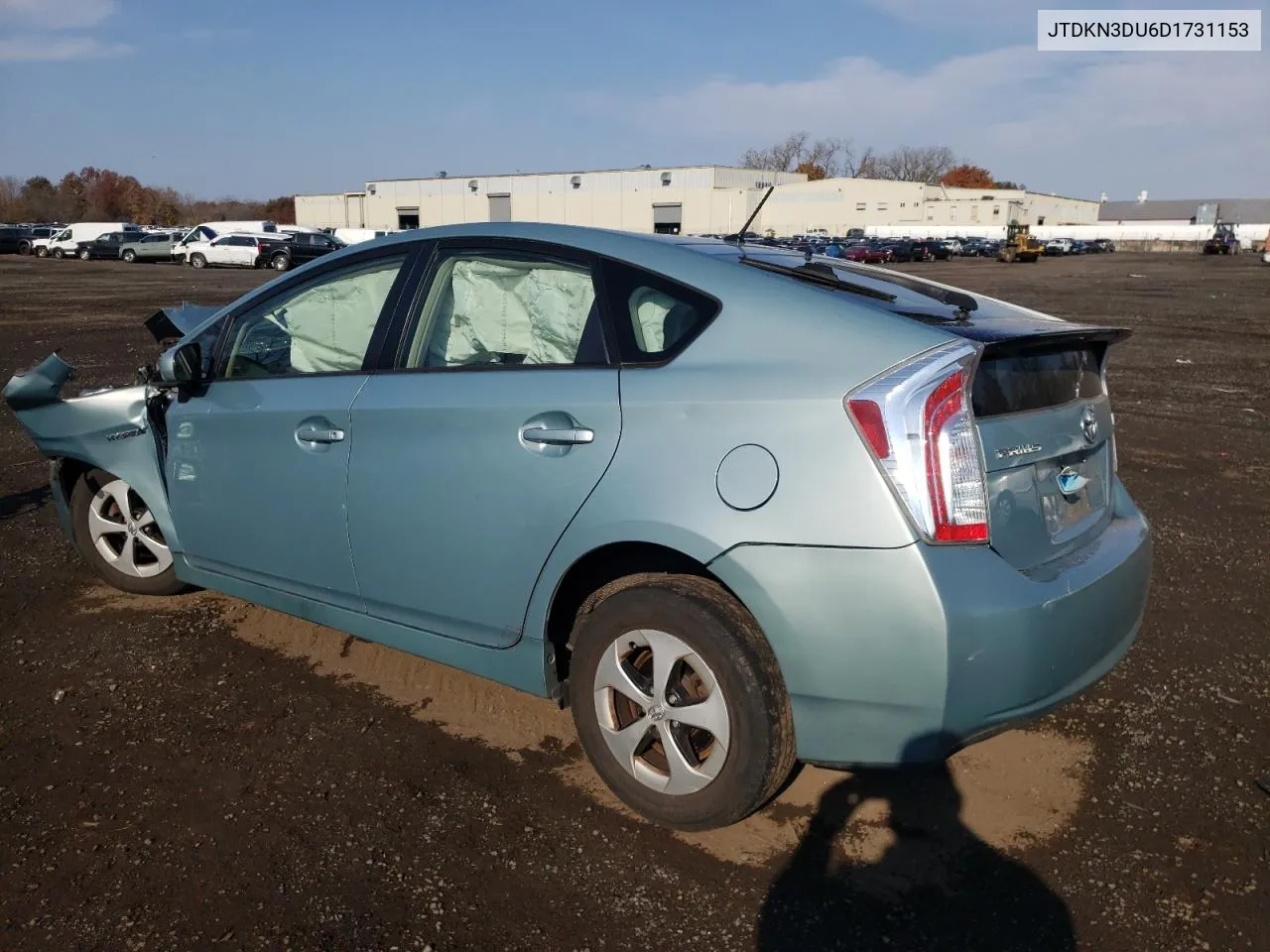 2013 Toyota Prius VIN: JTDKN3DU6D1731153 Lot: 78436314