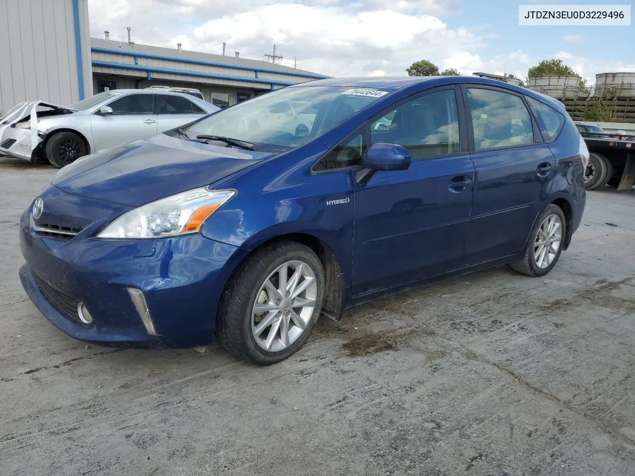 2013 Toyota Prius V VIN: JTDZN3EU0D3229496 Lot: 78443644