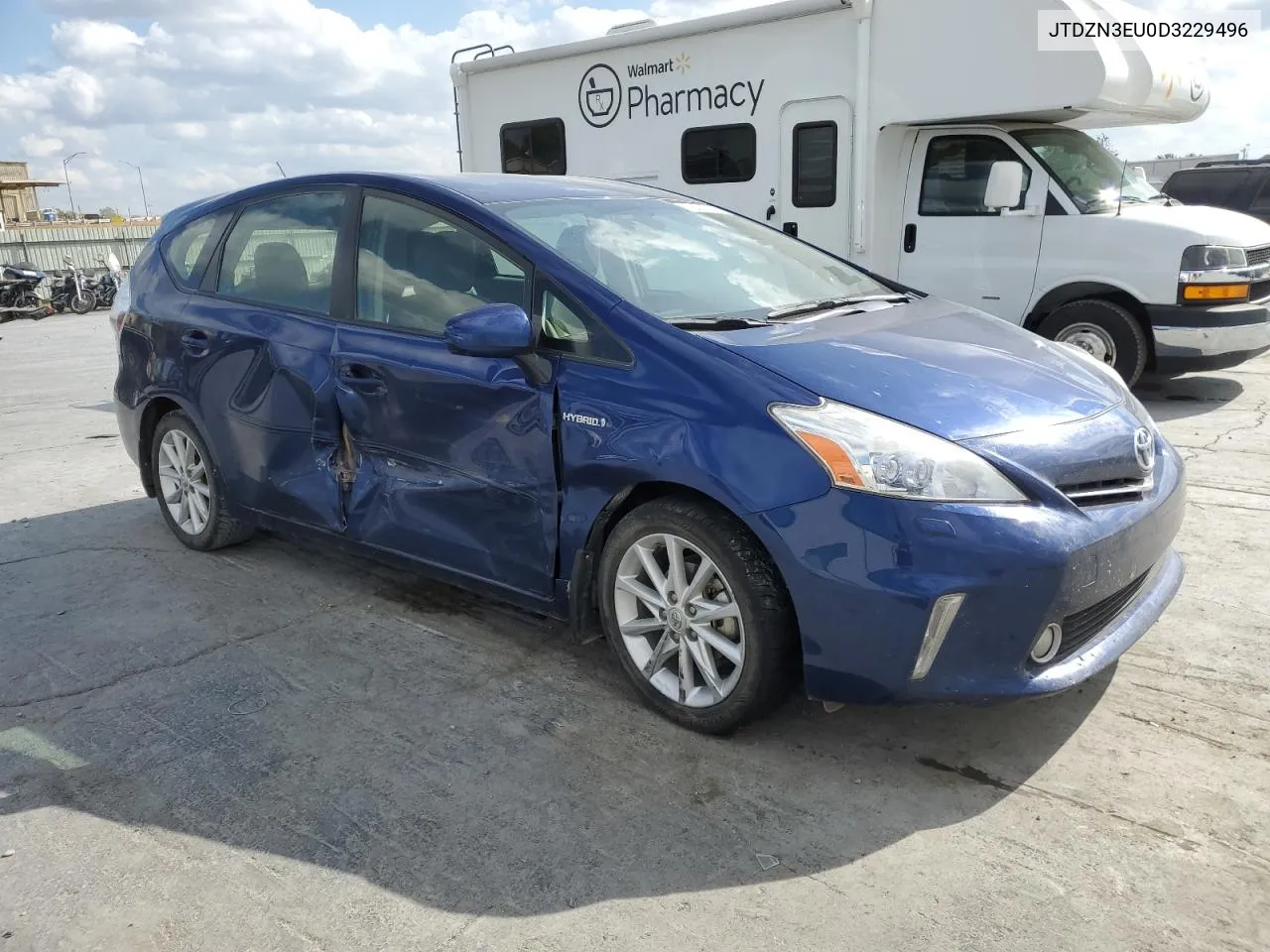 2013 Toyota Prius V VIN: JTDZN3EU0D3229496 Lot: 78443644