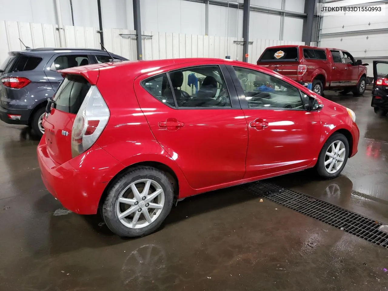 2013 Toyota Prius C VIN: JTDKDTB33D1550993 Lot: 78465554