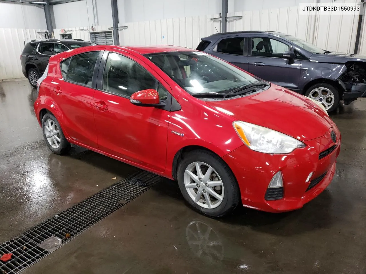 2013 Toyota Prius C VIN: JTDKDTB33D1550993 Lot: 78465554