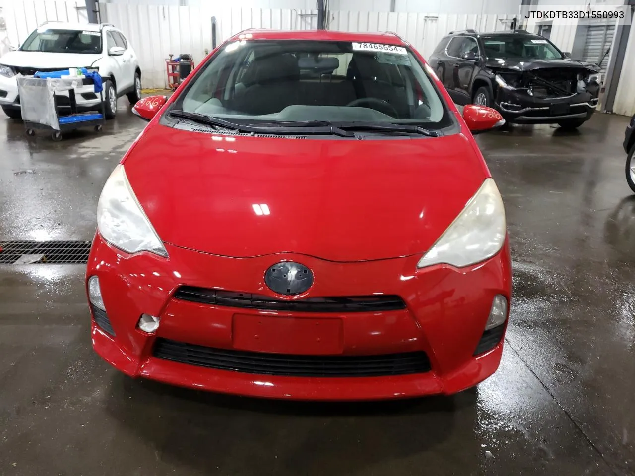 2013 Toyota Prius C VIN: JTDKDTB33D1550993 Lot: 78465554