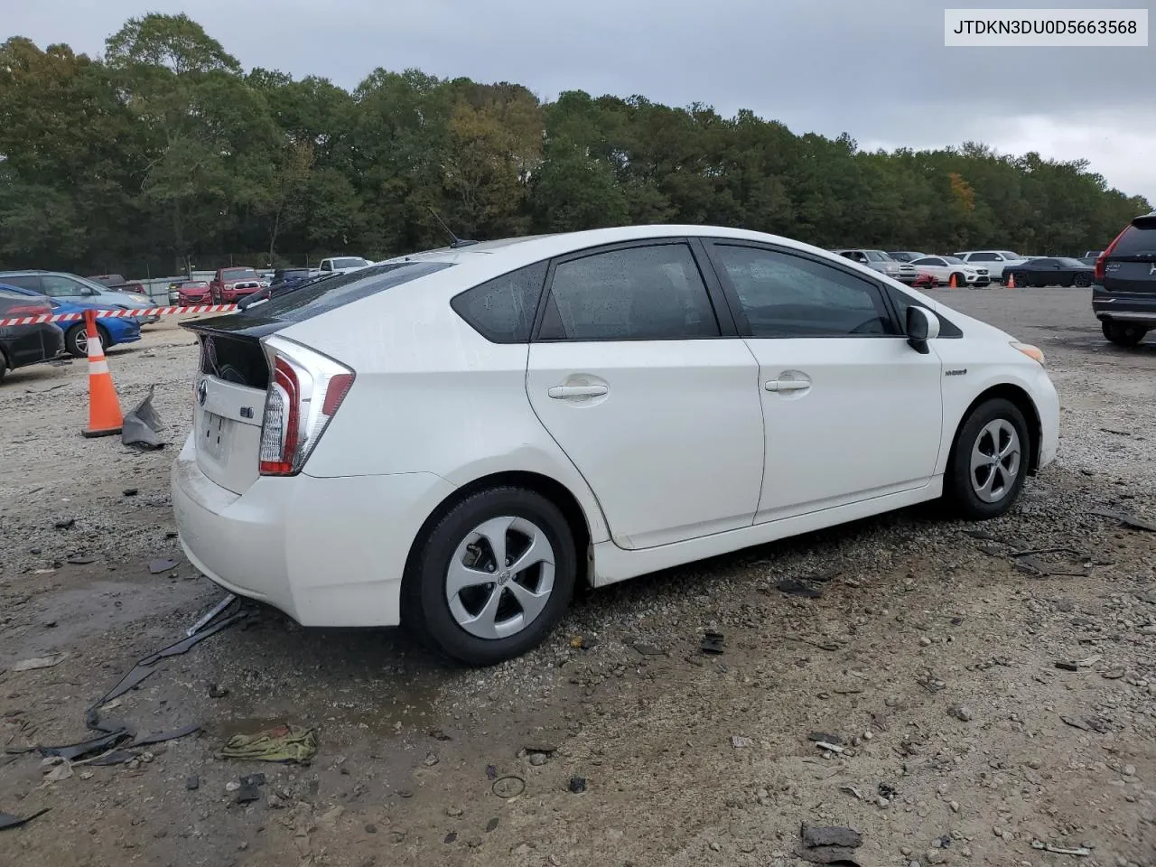 2013 Toyota Prius VIN: JTDKN3DU0D5663568 Lot: 78668734