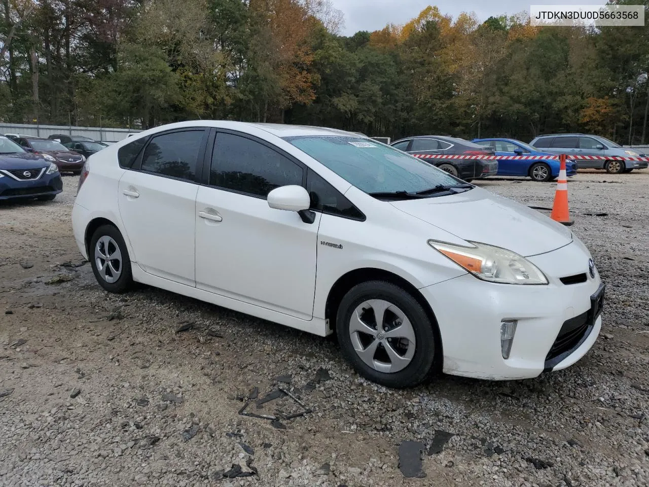 2013 Toyota Prius VIN: JTDKN3DU0D5663568 Lot: 78668734