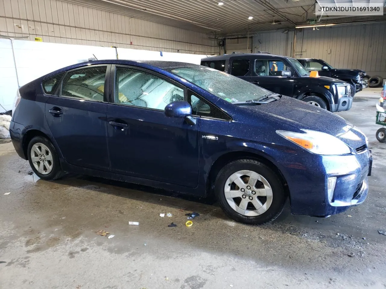 2013 Toyota Prius VIN: JTDKN3DU1D1691340 Lot: 78755104