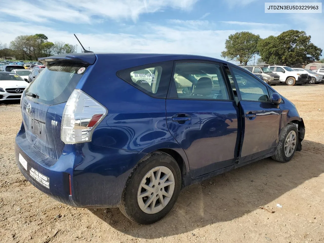 2013 Toyota Prius V VIN: JTDZN3EU5D3229963 Lot: 78919684