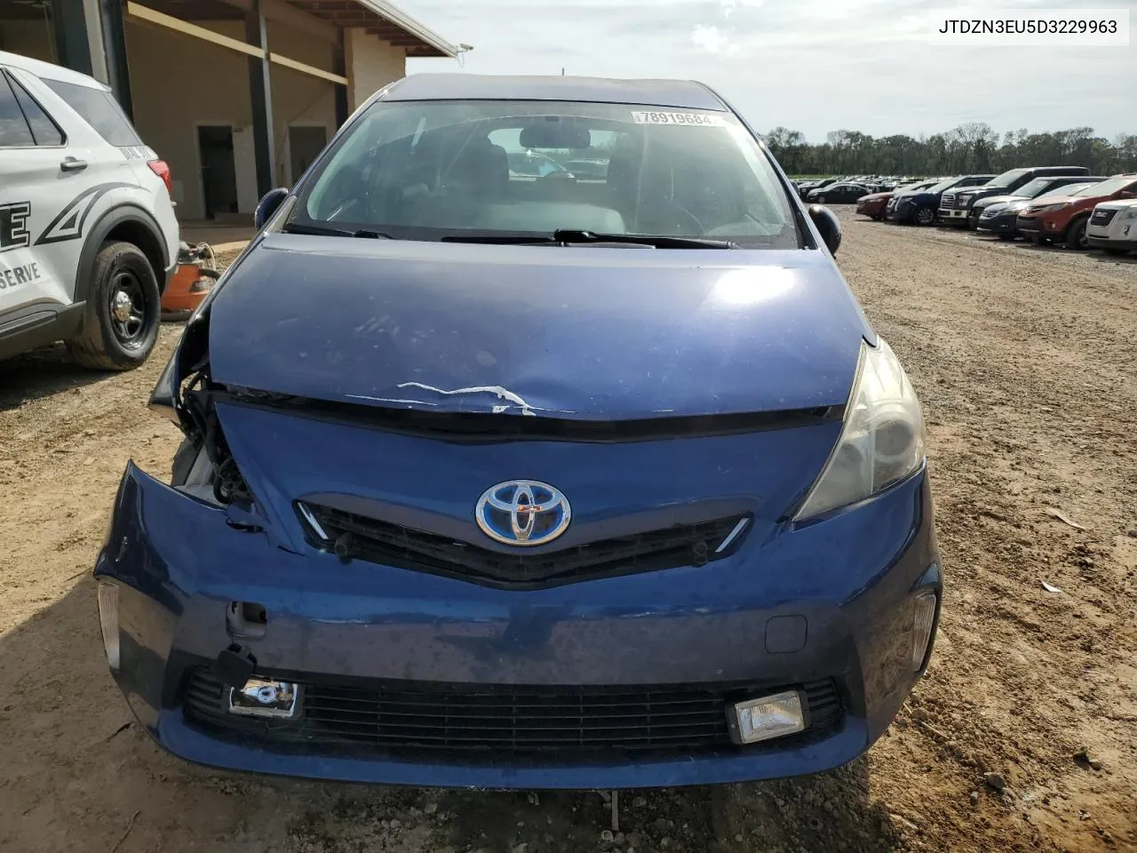 2013 Toyota Prius V VIN: JTDZN3EU5D3229963 Lot: 78919684