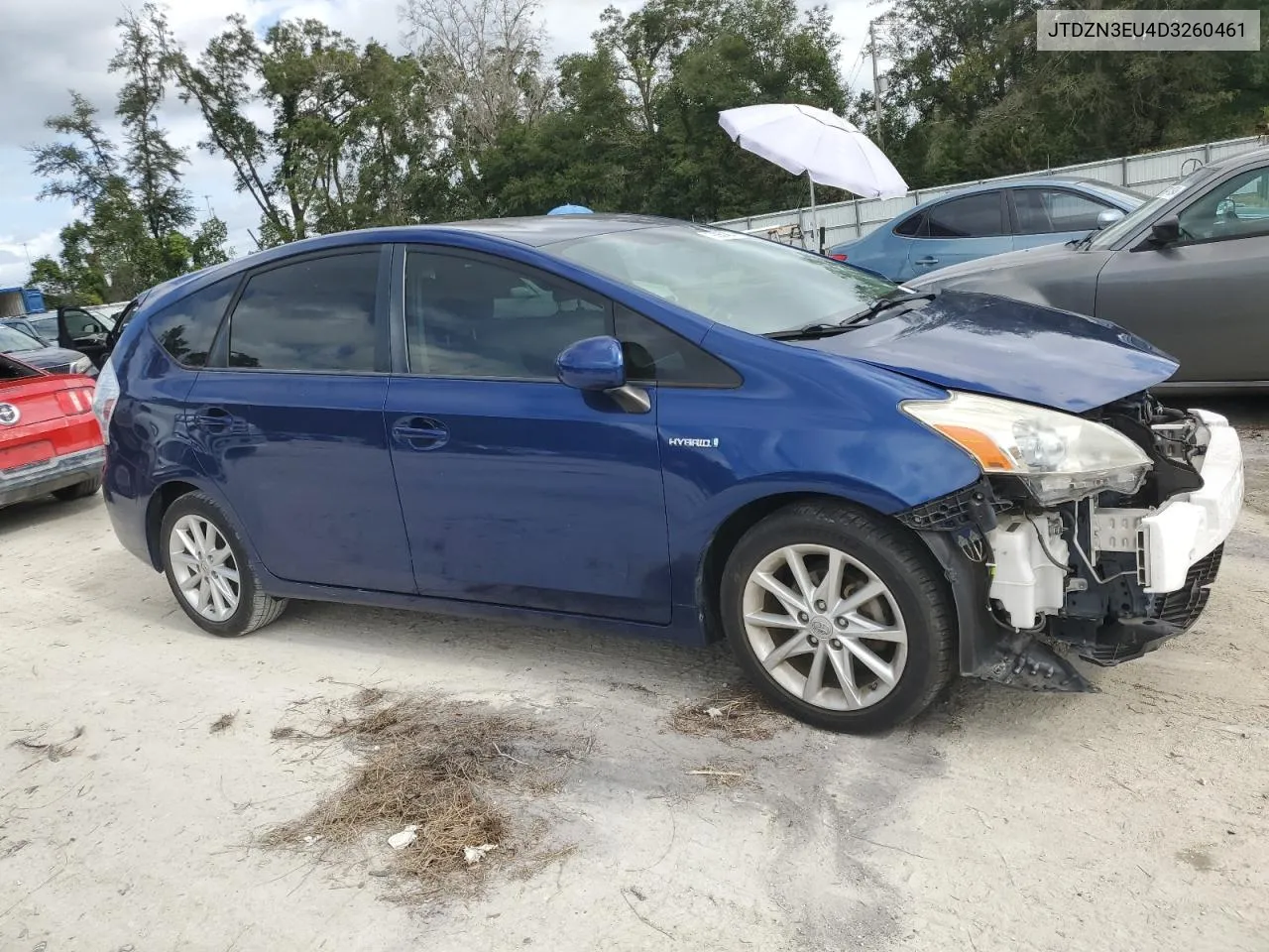 2013 Toyota Prius V VIN: JTDZN3EU4D3260461 Lot: 79260434