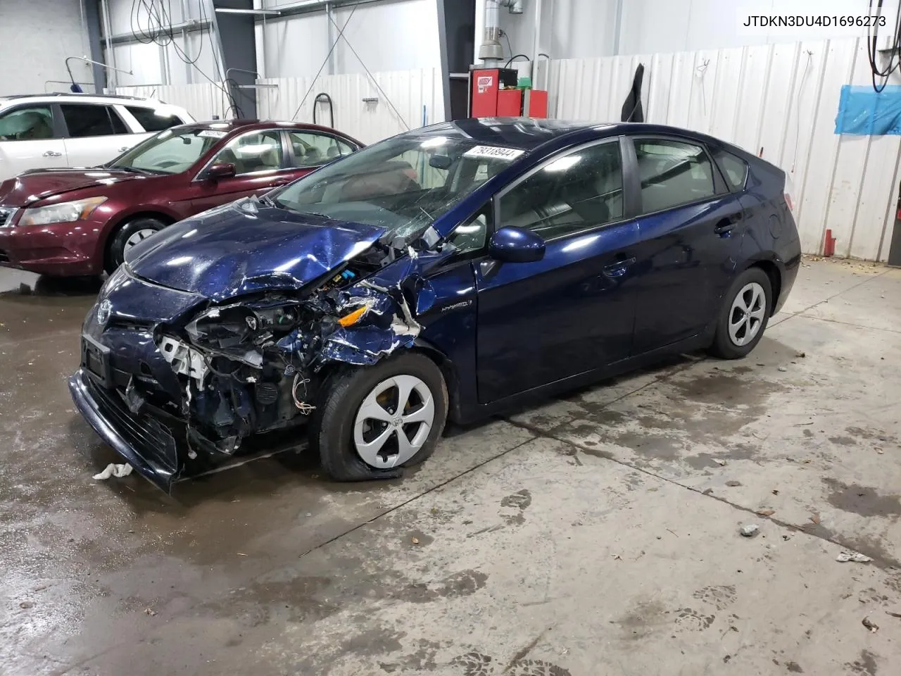 JTDKN3DU4D1696273 2013 Toyota Prius