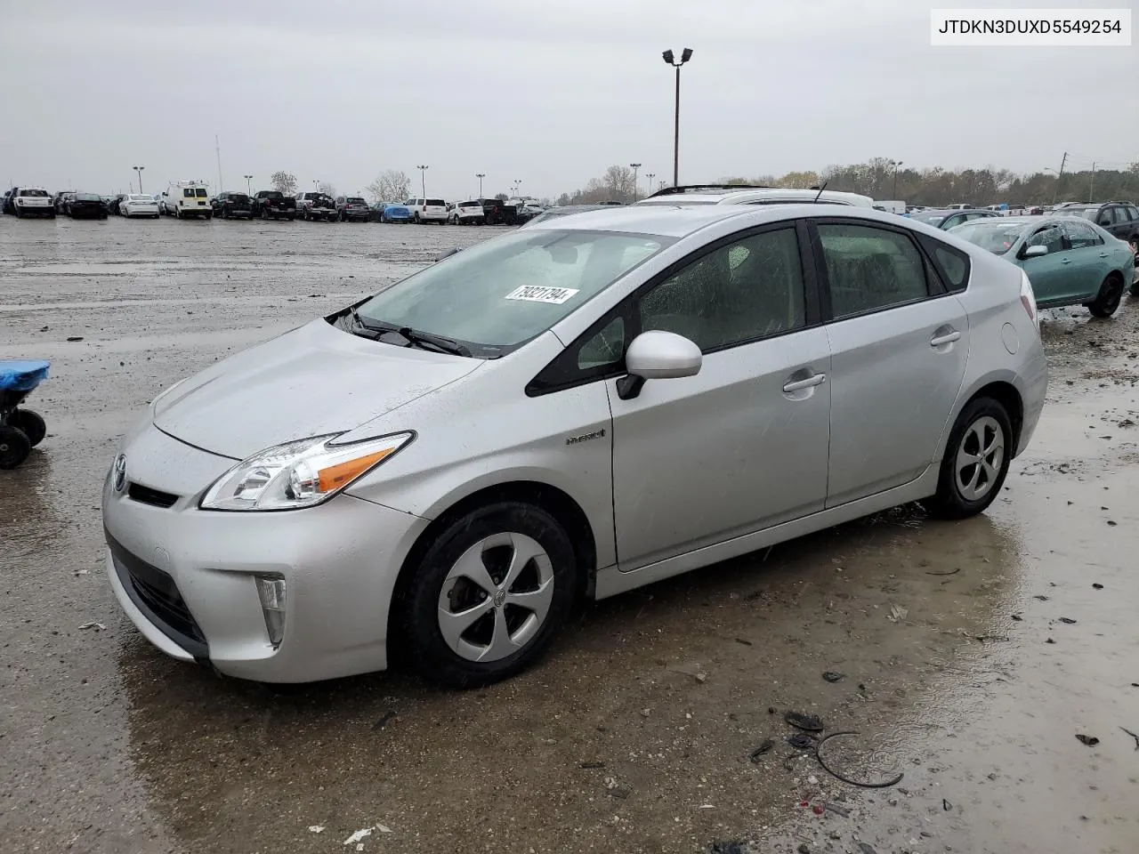 2013 Toyota Prius VIN: JTDKN3DUXD5549254 Lot: 79321794