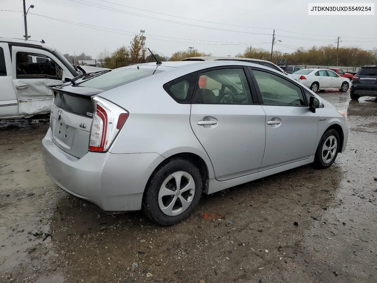 2013 Toyota Prius VIN: JTDKN3DUXD5549254 Lot: 79321794