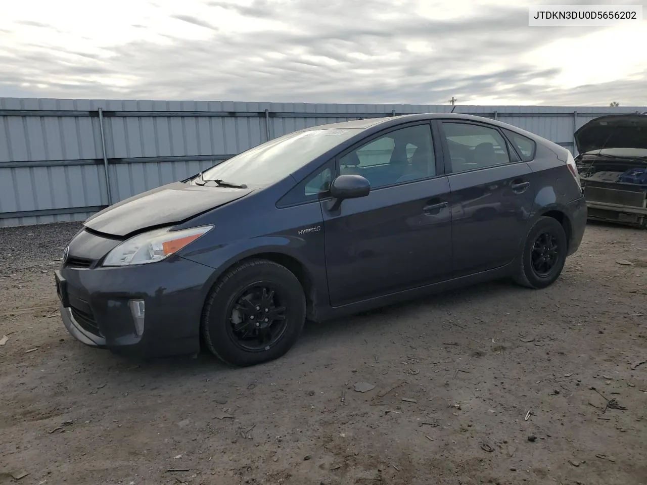 2013 Toyota Prius VIN: JTDKN3DU0D5656202 Lot: 79463694