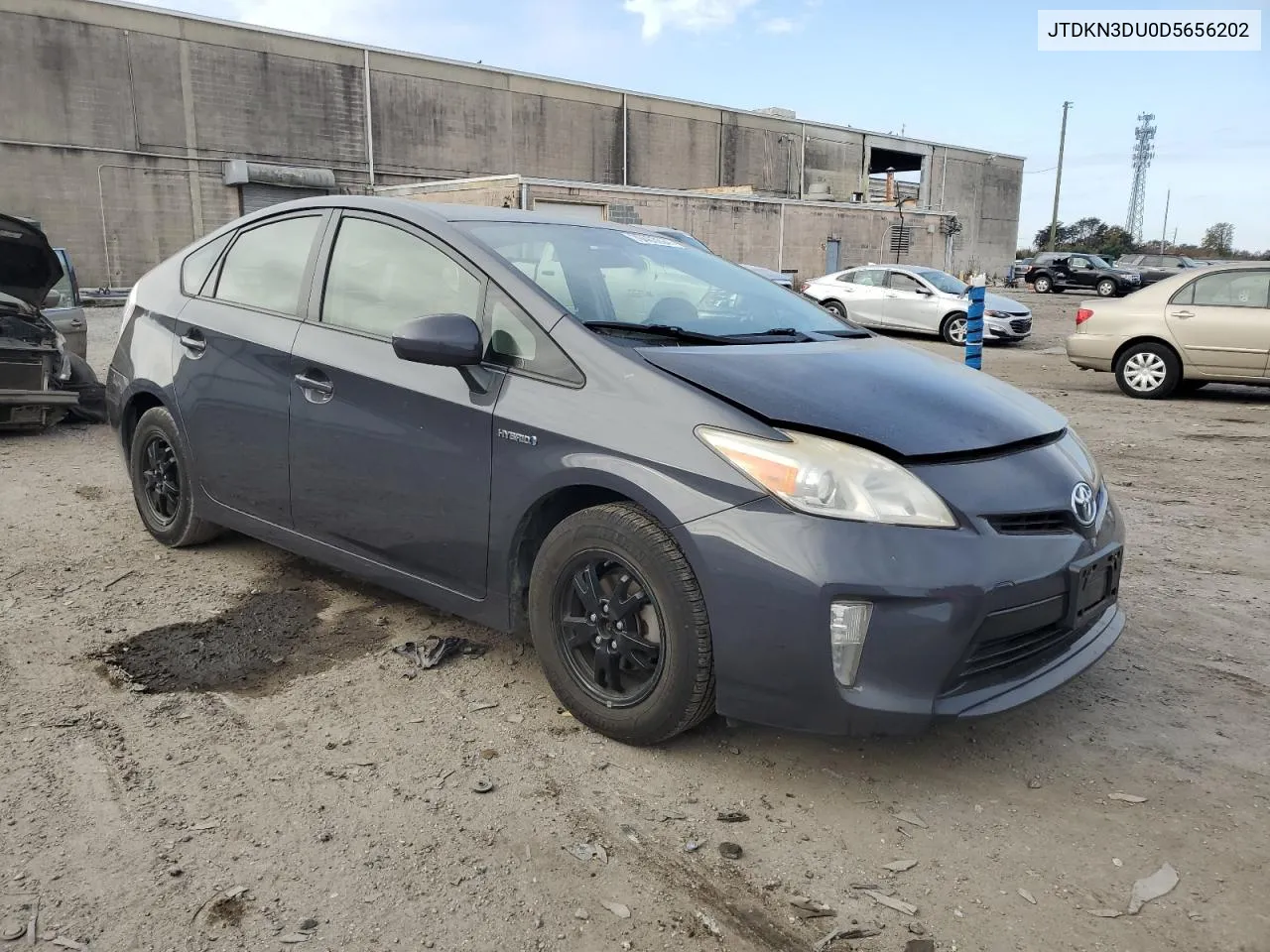 2013 Toyota Prius VIN: JTDKN3DU0D5656202 Lot: 79463694