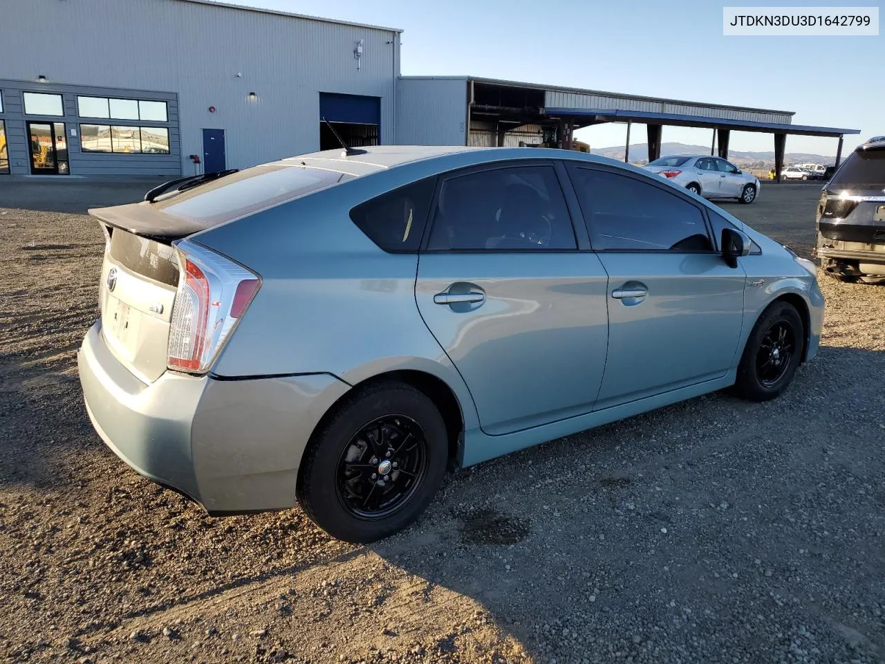 2013 Toyota Prius VIN: JTDKN3DU3D1642799 Lot: 79496384