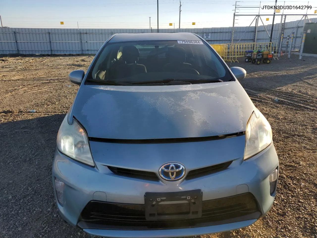 2013 Toyota Prius VIN: JTDKN3DU3D1642799 Lot: 79496384