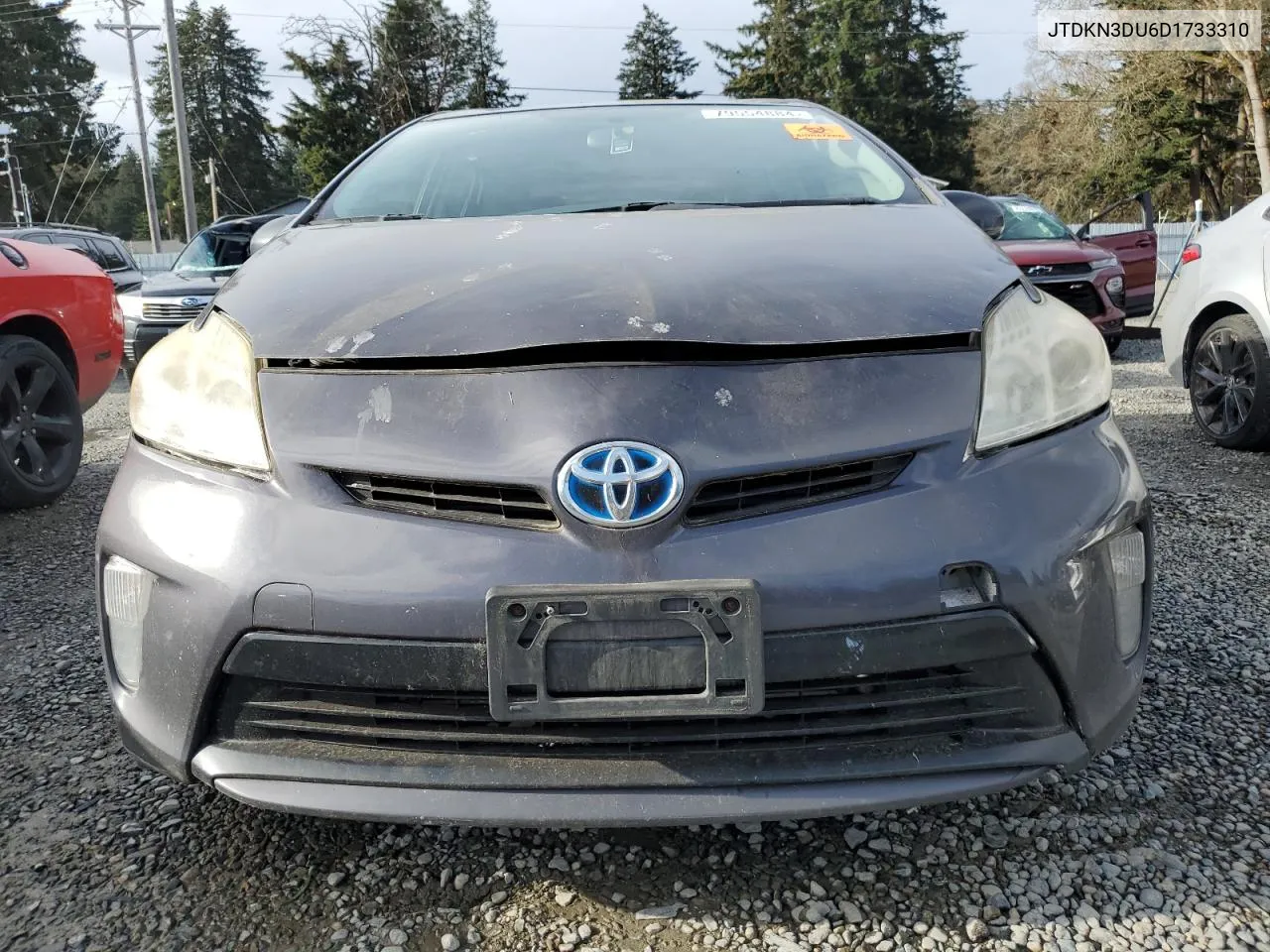 2013 Toyota Prius VIN: JTDKN3DU6D1733310 Lot: 79554884