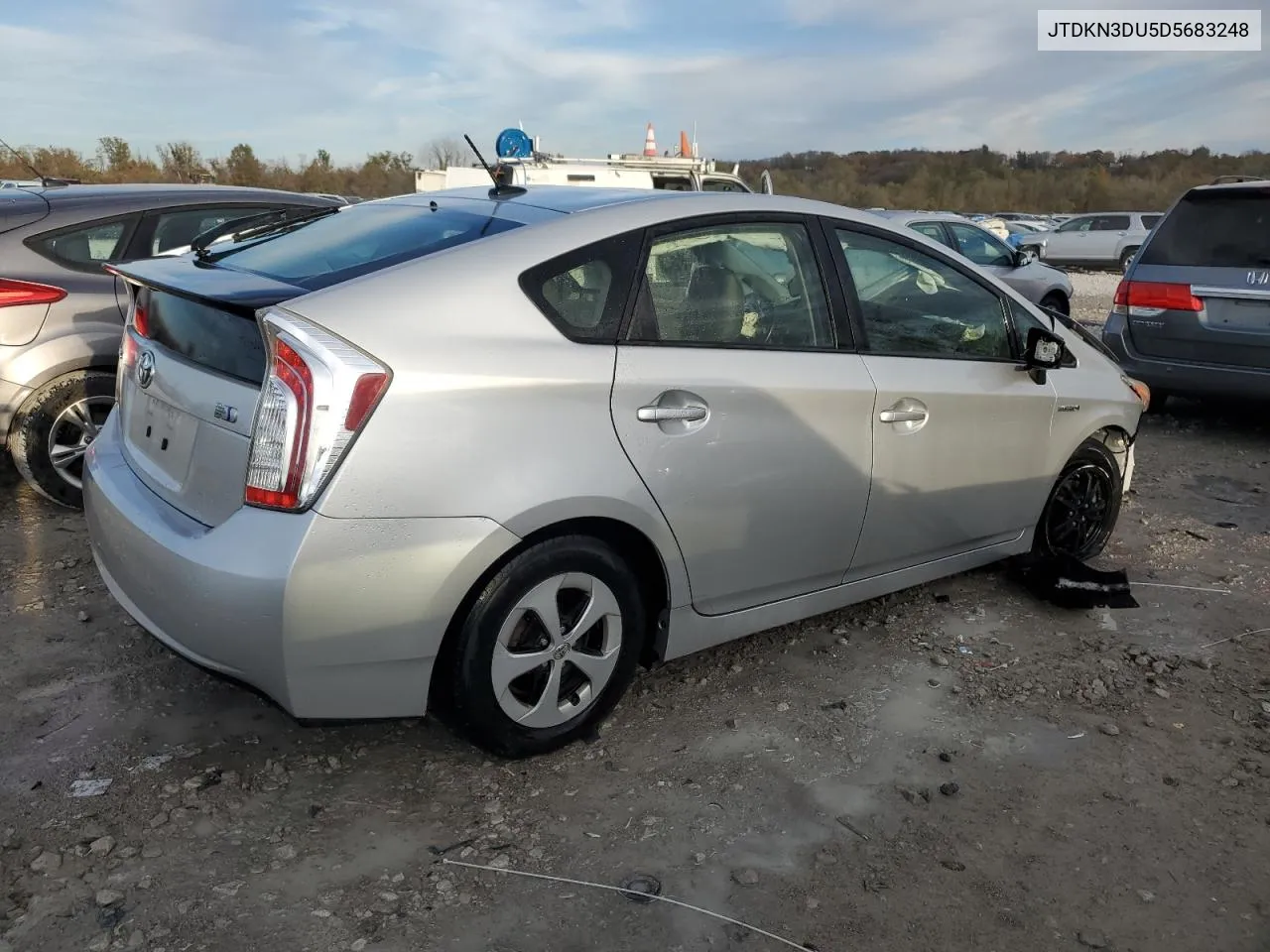 2013 Toyota Prius VIN: JTDKN3DU5D5683248 Lot: 79554904