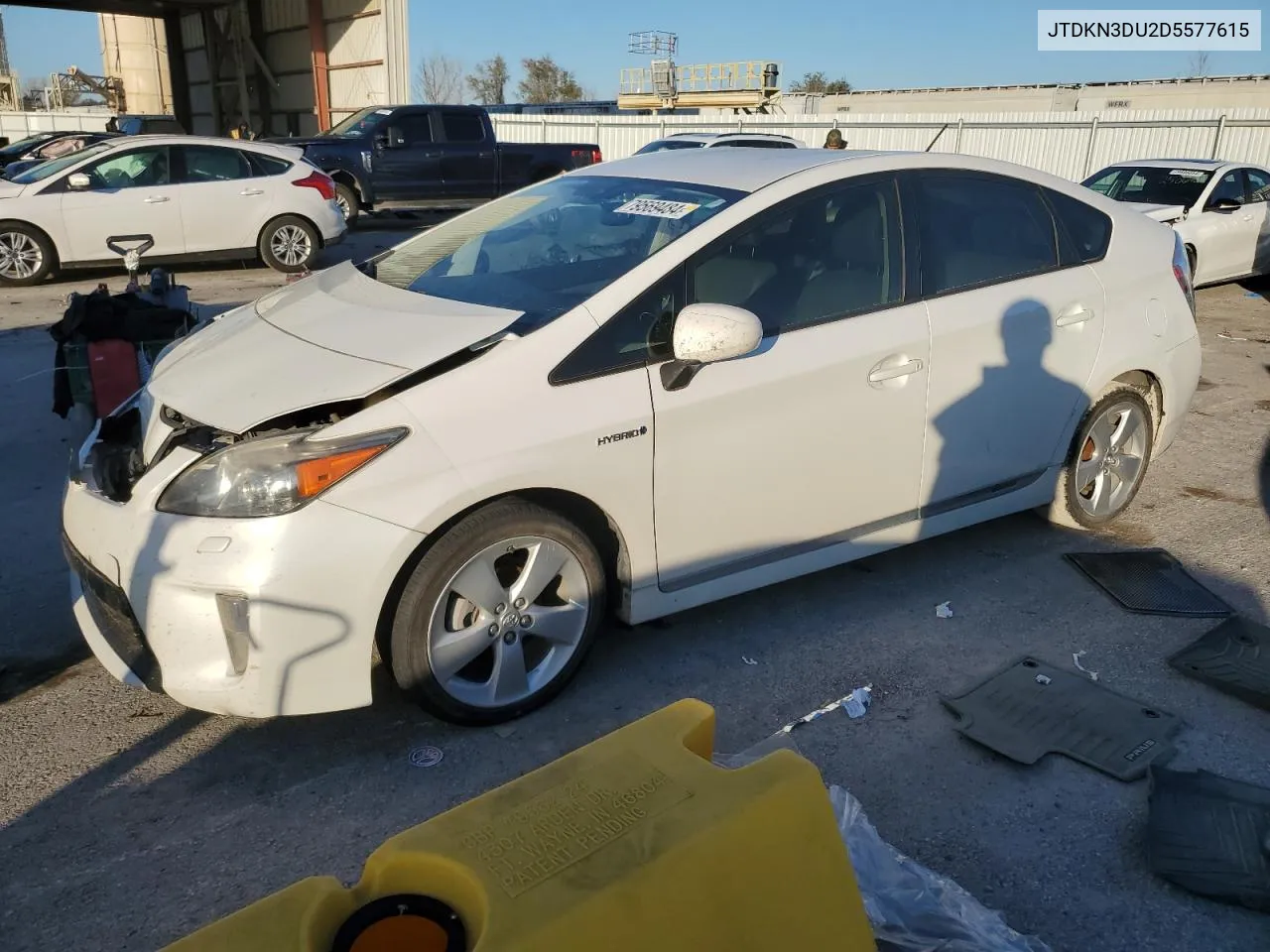 2013 Toyota Prius VIN: JTDKN3DU2D5577615 Lot: 79569484