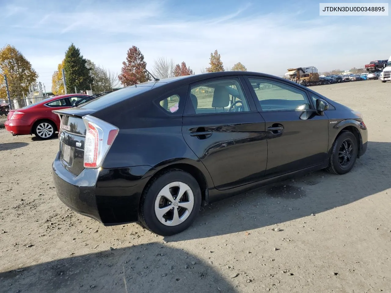 2013 Toyota Prius VIN: JTDKN3DU0D0348895 Lot: 79601014