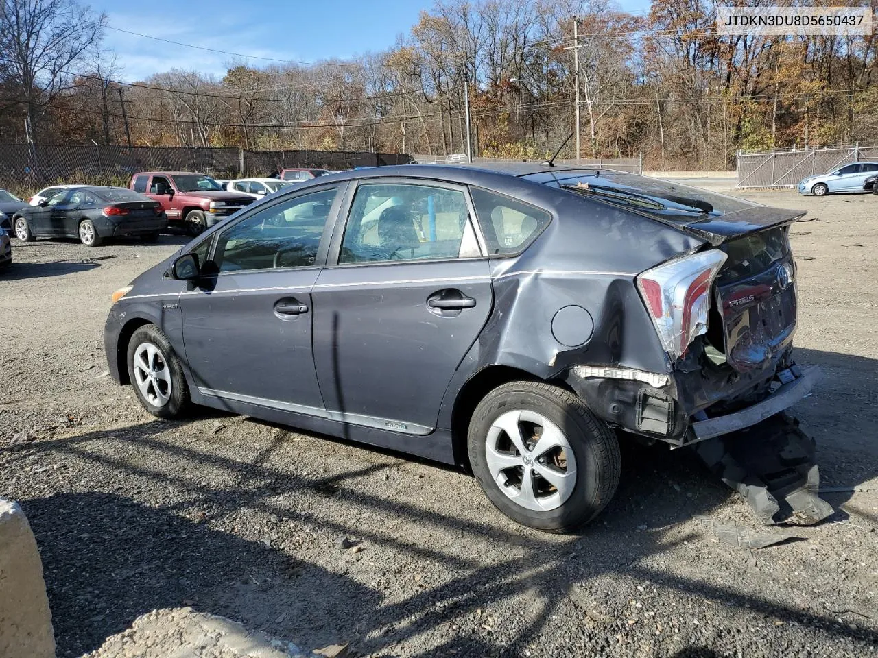 2013 Toyota Prius VIN: JTDKN3DU8D5650437 Lot: 79605374