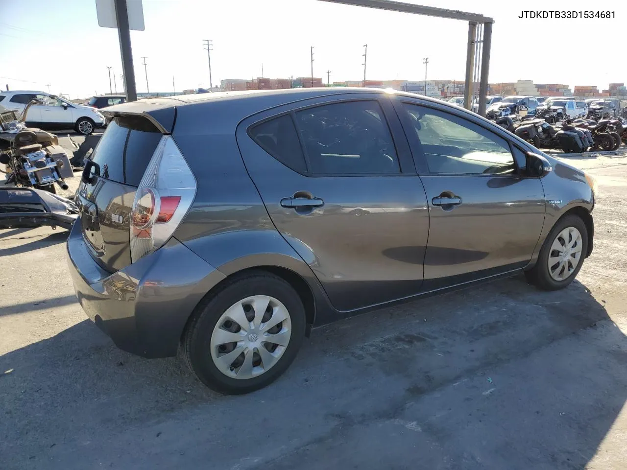 2013 Toyota Prius C VIN: JTDKDTB33D1534681 Lot: 79658214