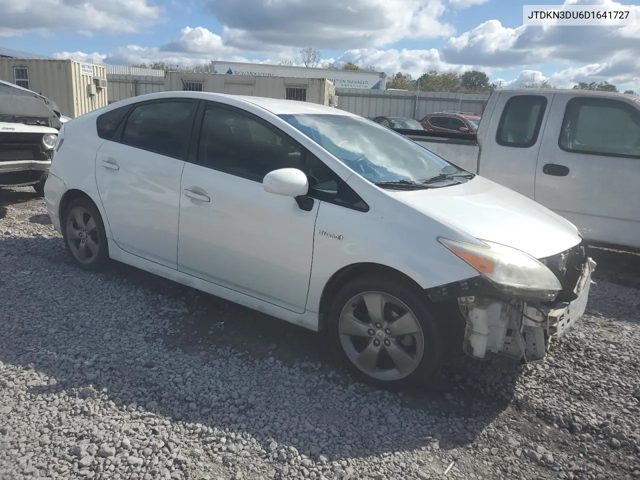 2013 Toyota Prius VIN: JTDKN3DU6D1641727 Lot: 79750854