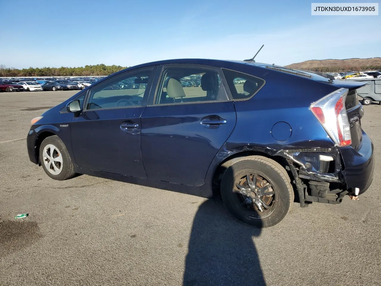 2013 Toyota Prius VIN: JTDKN3DUXD1673905 Lot: 79805464