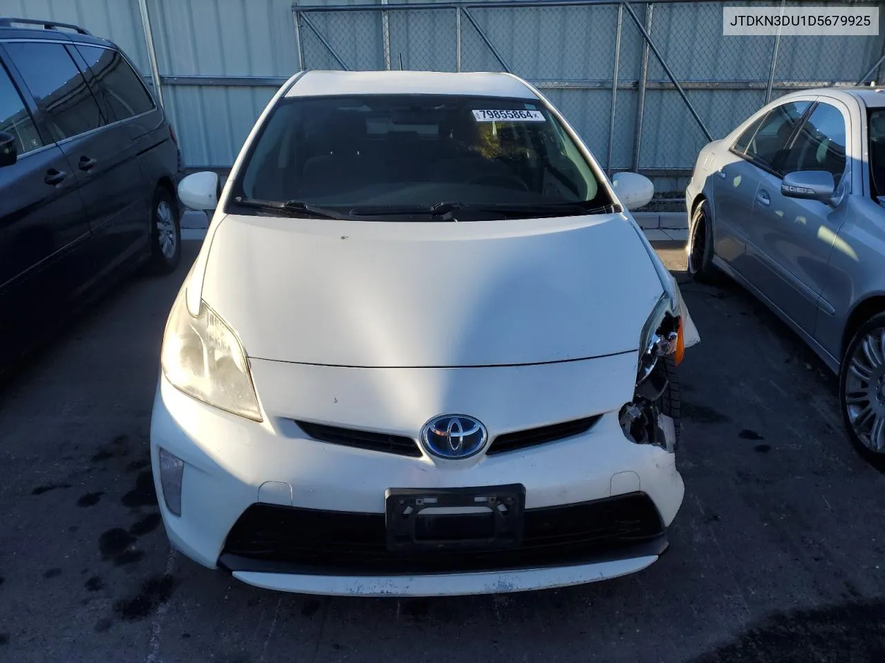 2013 Toyota Prius VIN: JTDKN3DU1D5679925 Lot: 79855864