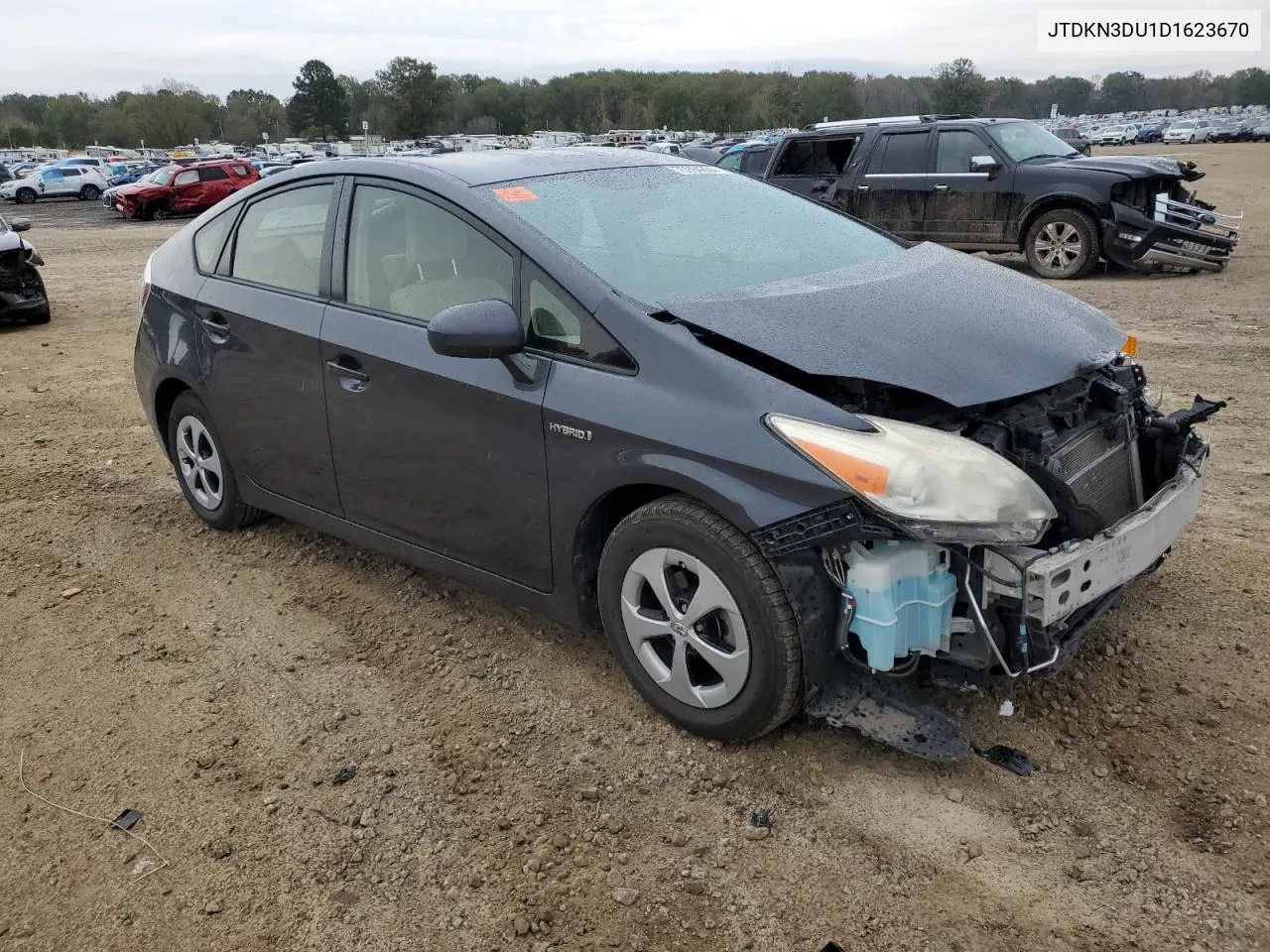 2013 Toyota Prius VIN: JTDKN3DU1D1623670 Lot: 79994284