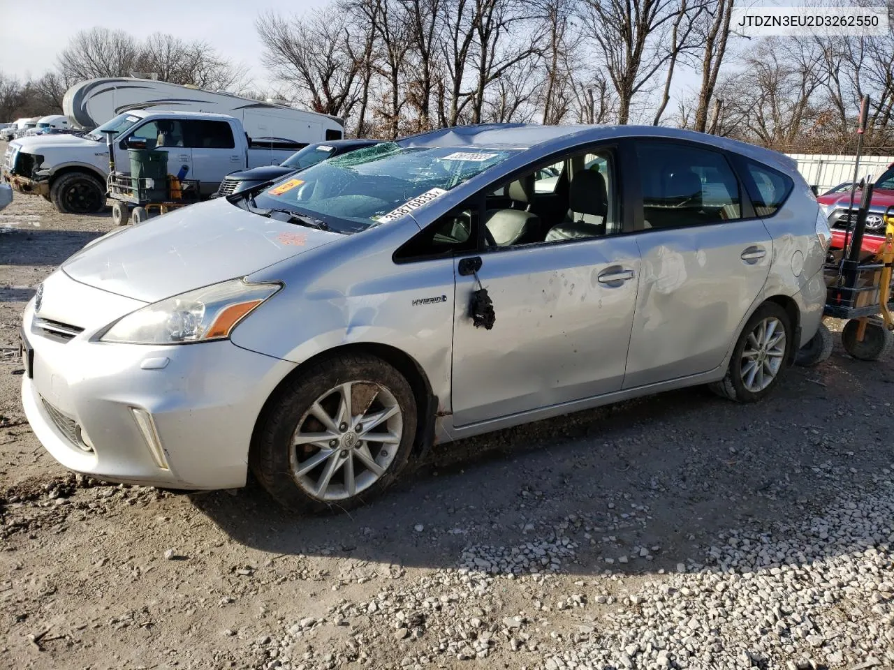 2013 Toyota Prius V VIN: JTDZN3EU2D3262550 Lot: 80026654