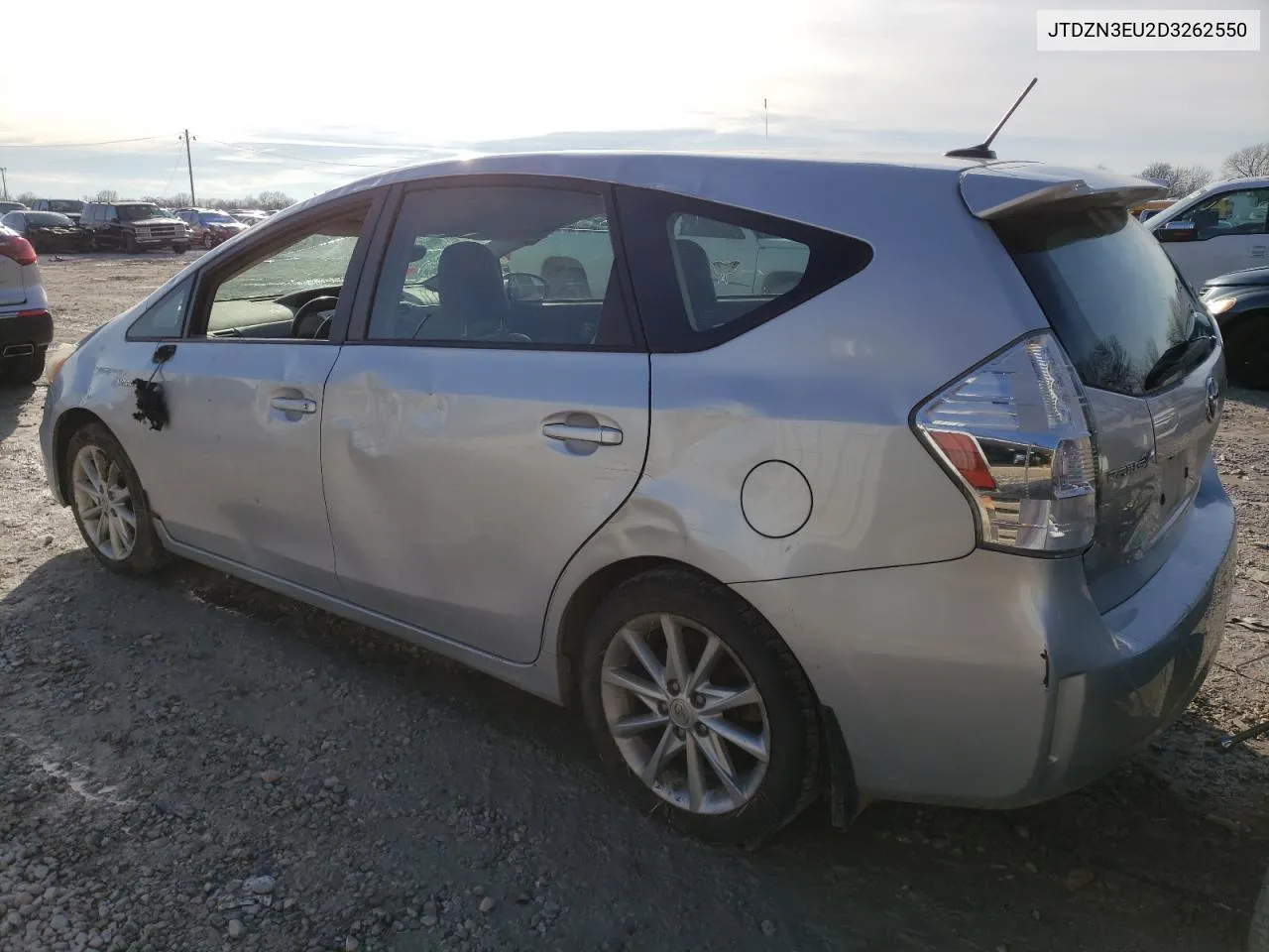 2013 Toyota Prius V VIN: JTDZN3EU2D3262550 Lot: 80026654