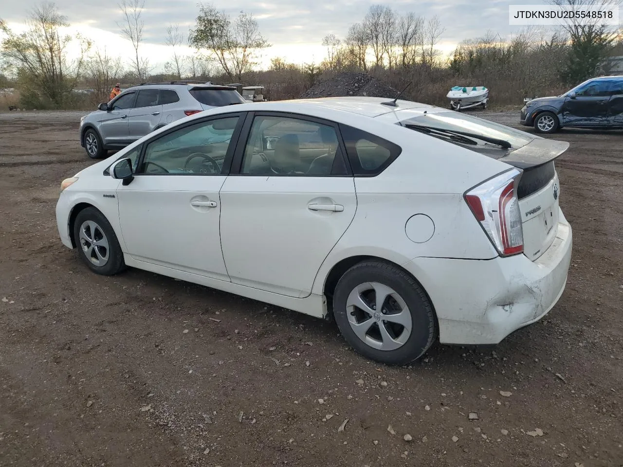 2013 Toyota Prius VIN: JTDKN3DU2D5548518 Lot: 80204644