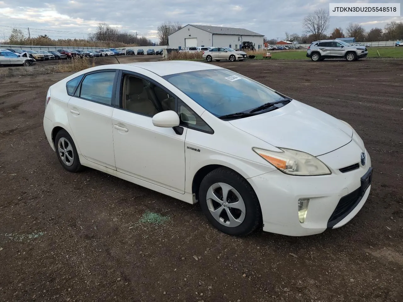 2013 Toyota Prius VIN: JTDKN3DU2D5548518 Lot: 80204644