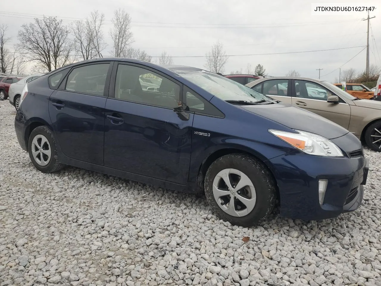 2013 Toyota Prius VIN: JTDKN3DU6D1627147 Lot: 80334124