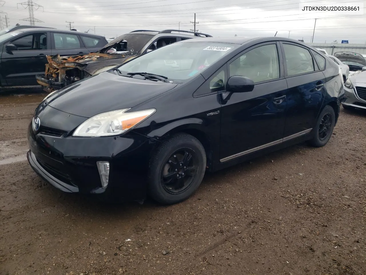 2013 Toyota Prius VIN: JTDKN3DU2D0338661 Lot: 80374804