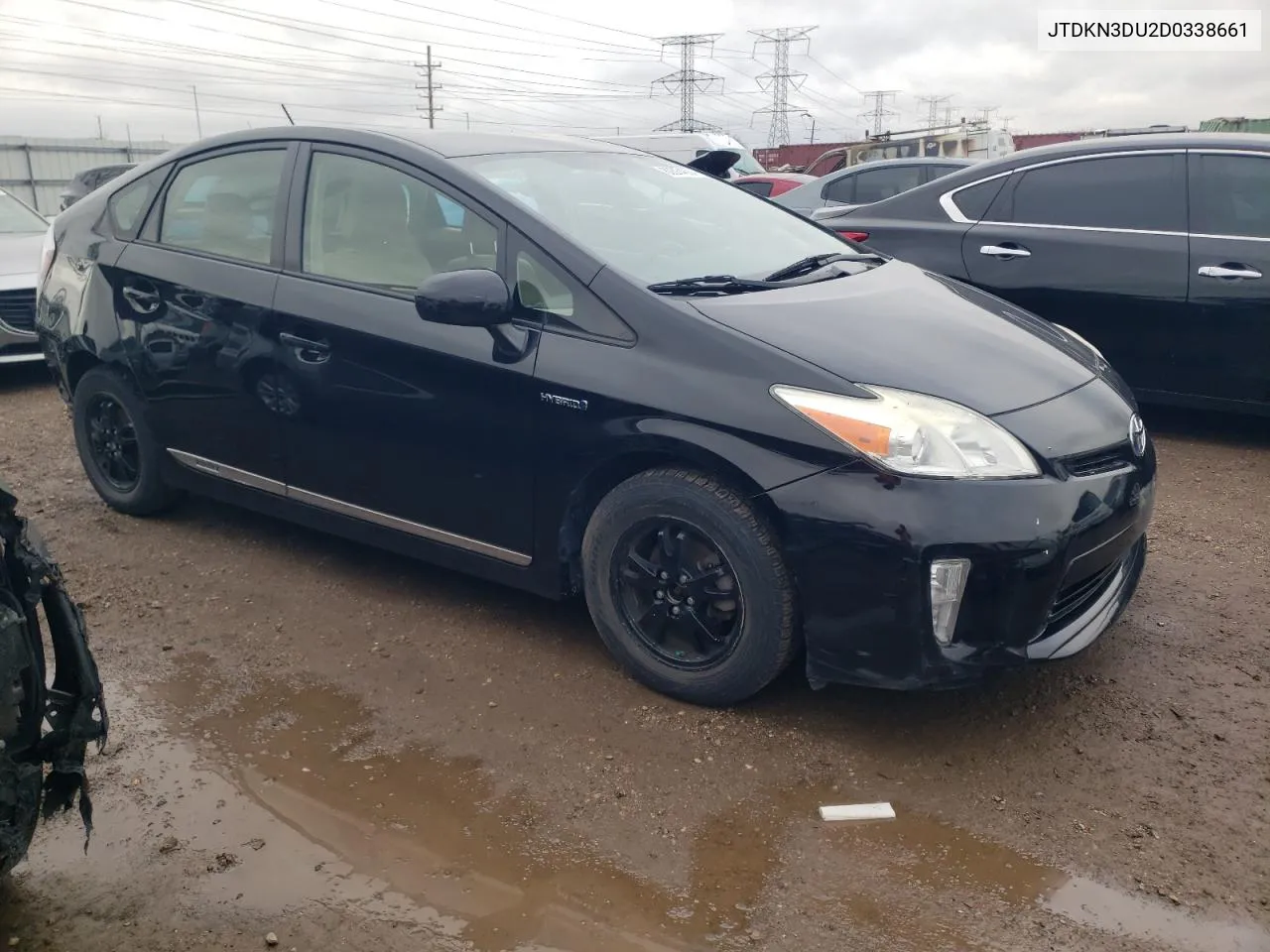 2013 Toyota Prius VIN: JTDKN3DU2D0338661 Lot: 80374804