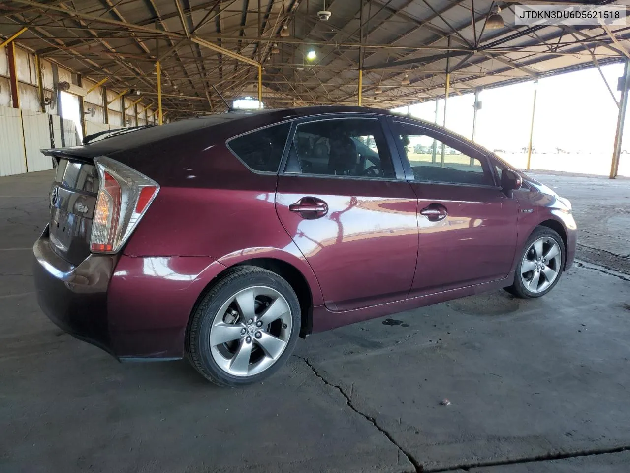 2013 Toyota Prius VIN: JTDKN3DU6D5621518 Lot: 80580014