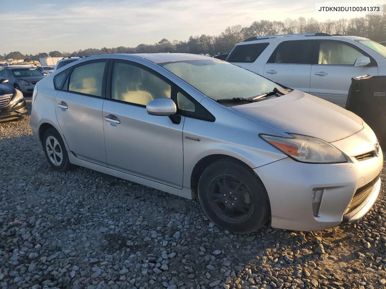 2013 Toyota Prius VIN: JTDKN3DU1D0341373 Lot: 80594114