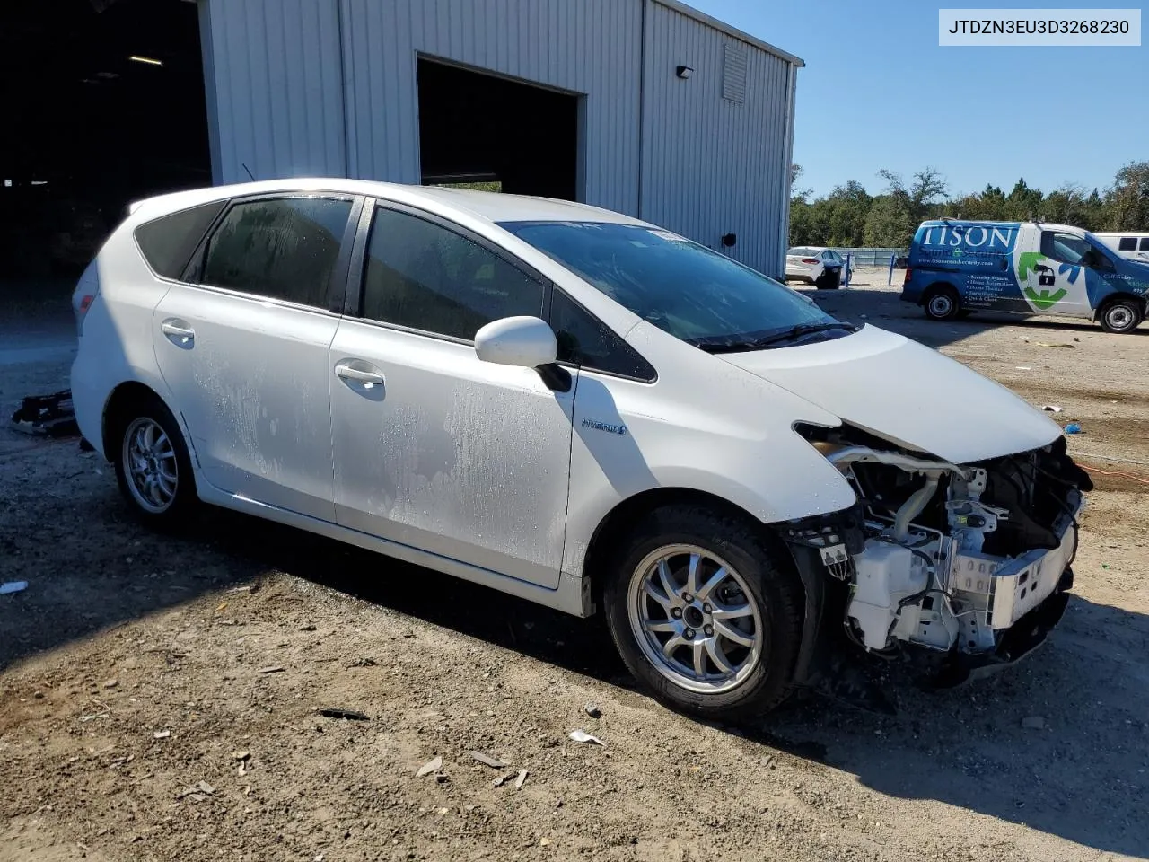 2013 Toyota Prius V VIN: JTDZN3EU3D3268230 Lot: 80632794