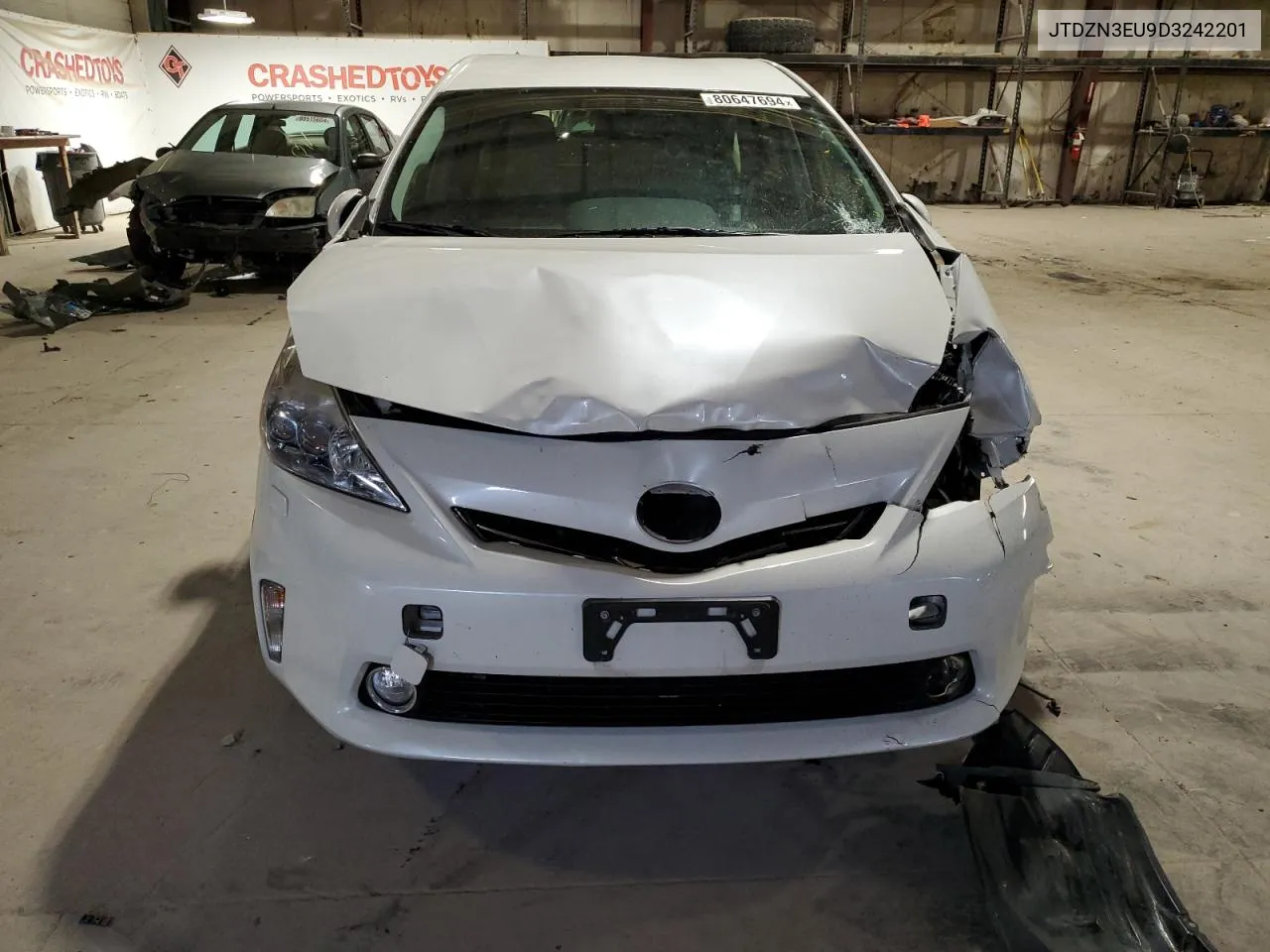 2013 Toyota Prius V VIN: JTDZN3EU9D3242201 Lot: 80647694