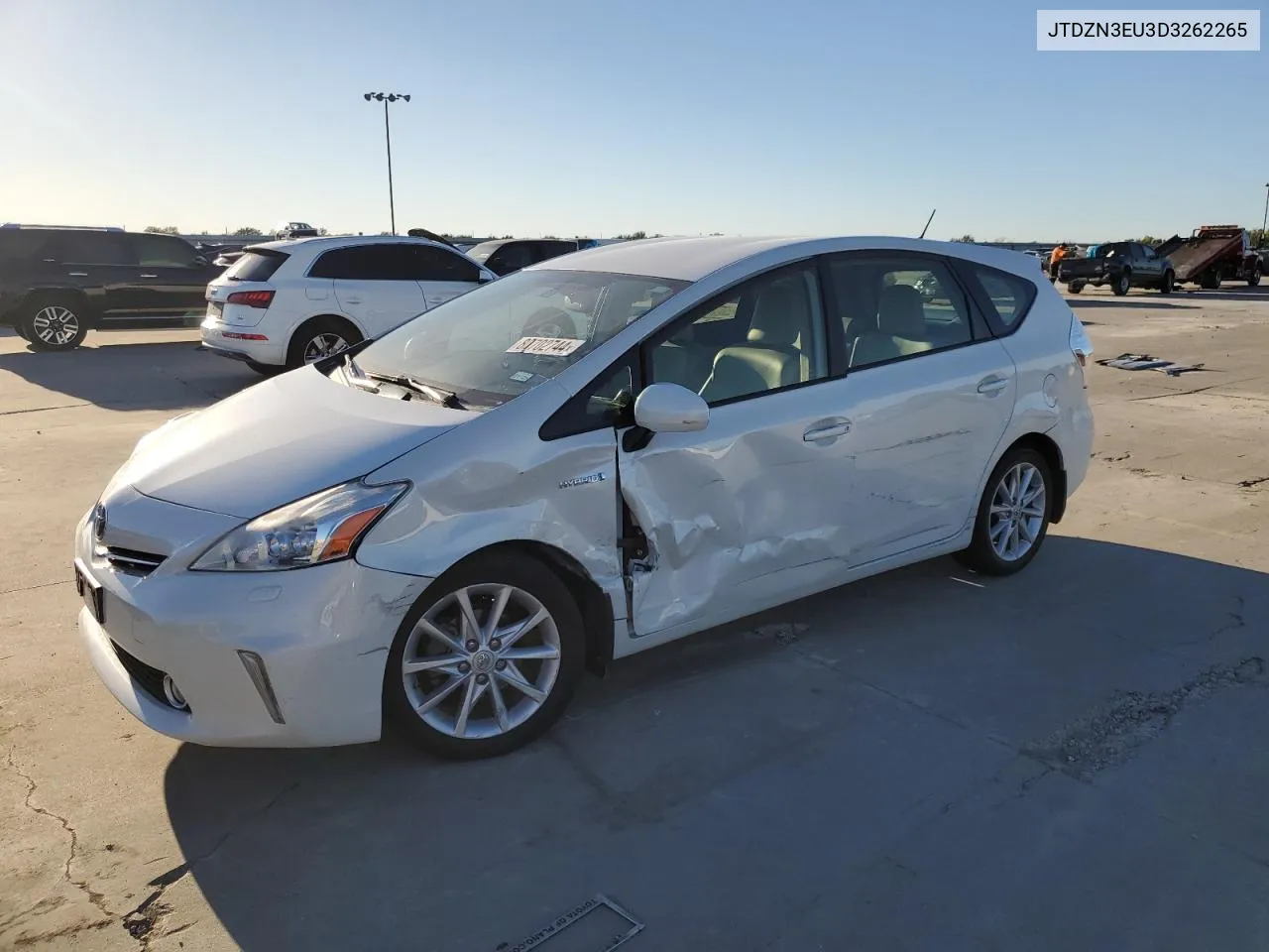 2013 Toyota Prius V VIN: JTDZN3EU3D3262265 Lot: 80702744