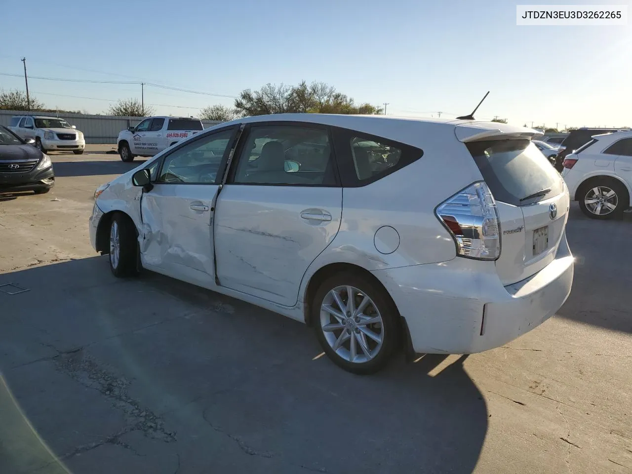 2013 Toyota Prius V VIN: JTDZN3EU3D3262265 Lot: 80702744