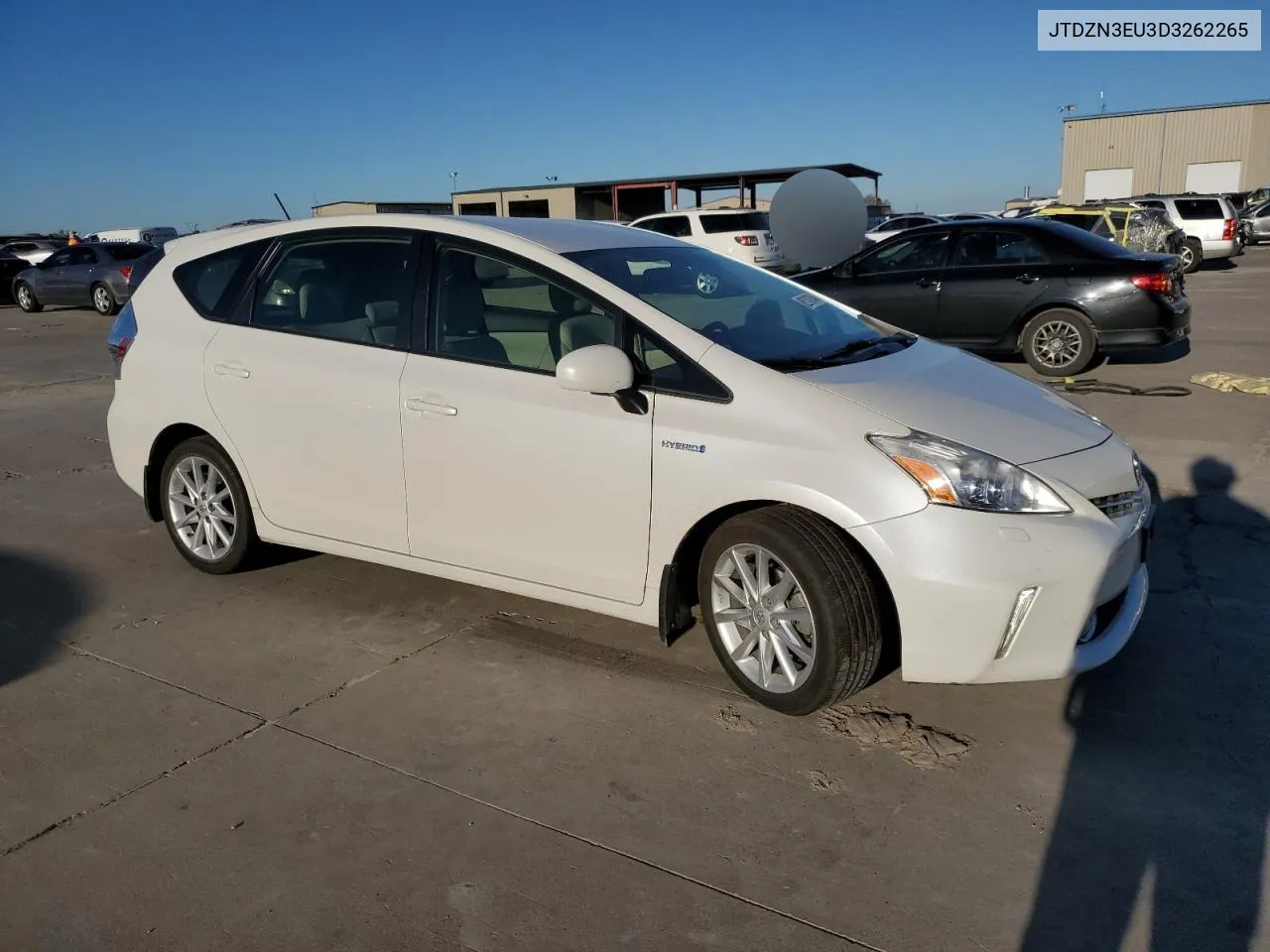 2013 Toyota Prius V VIN: JTDZN3EU3D3262265 Lot: 80702744